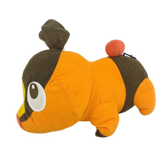 2011 Toy Factory POKEMON Tepig Stuffed Animal Plush 11" Long #0498 Fire Pig - Picture 2 of 6